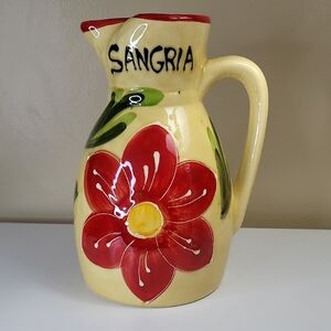 Ceramic Sangria Pitcher